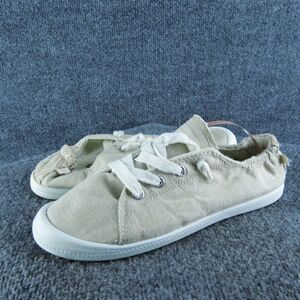 ROXY Women's Libbie Sneaker‎ Gray Textile Size 10M Gently Used 2025